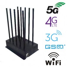 TX-100W 10-антенный подавитель CDMA GSM DCS 3G 4G 5G WIFI частот